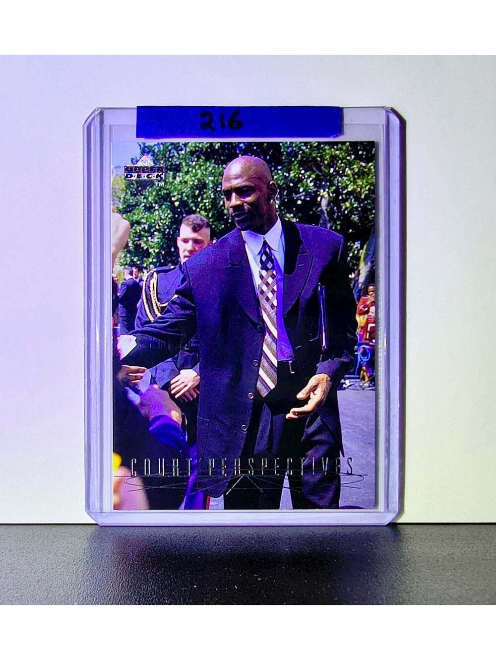 Michael Jordan 1997-98 Upper Deck Court Perspectives #165 Card Chicago Bulls